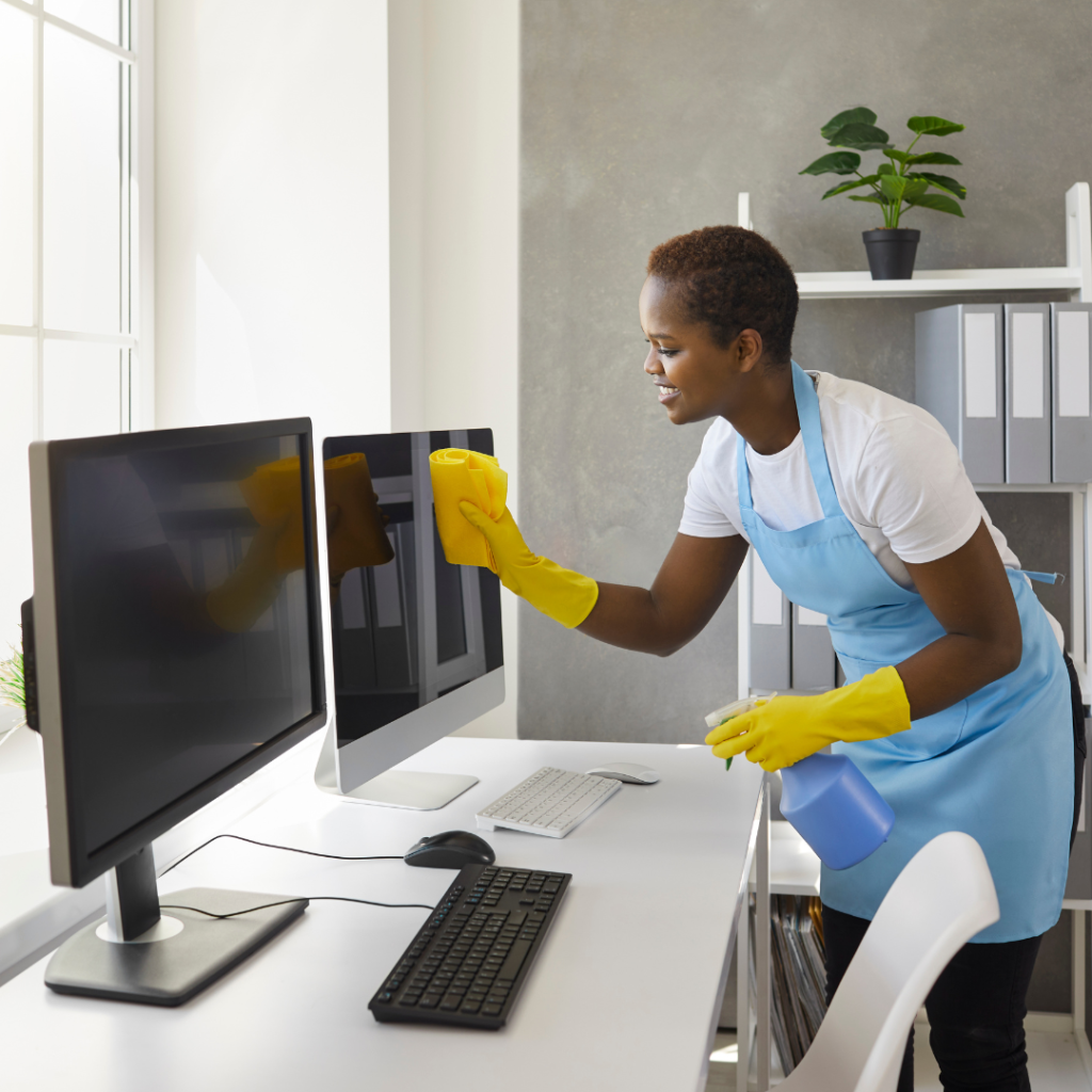 office cleaning, regular cleans