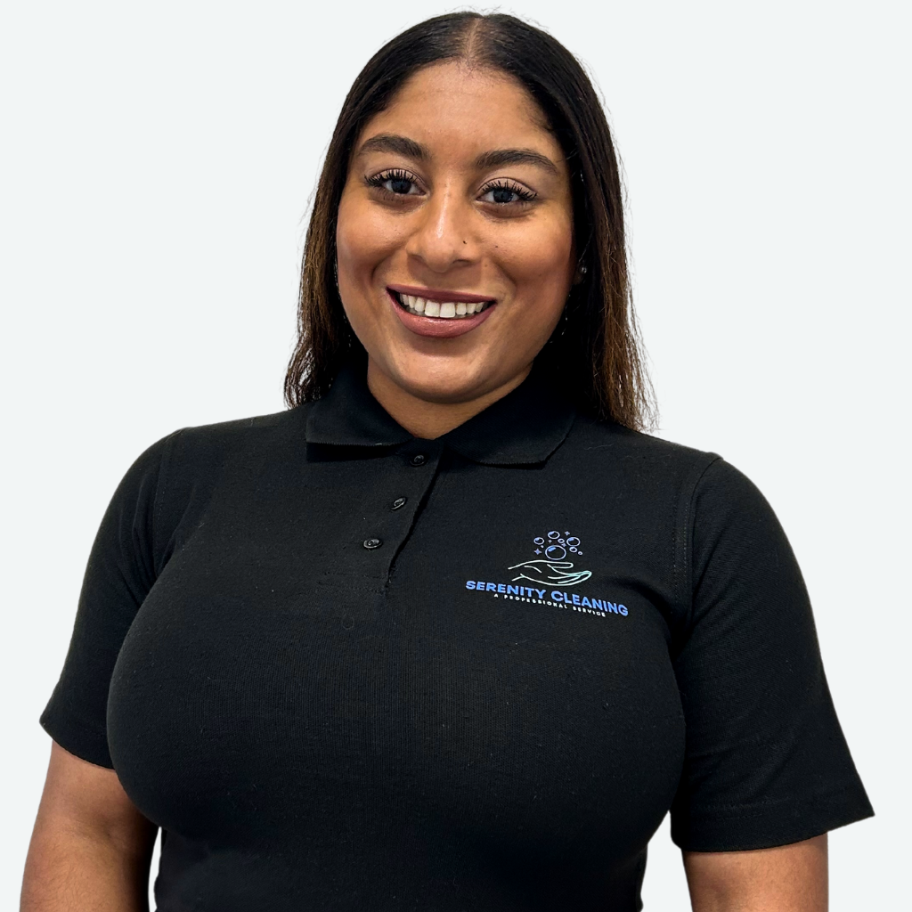 Picture of founder of Serenity Cleaning