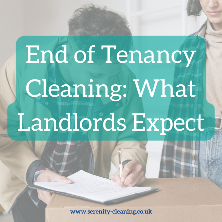 Tips on end of tenancy cleaning